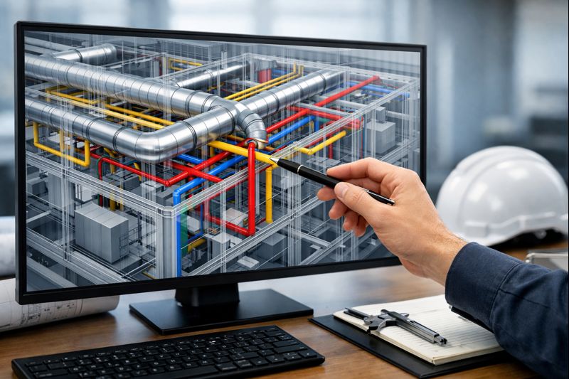 MEP coordination and engineering review